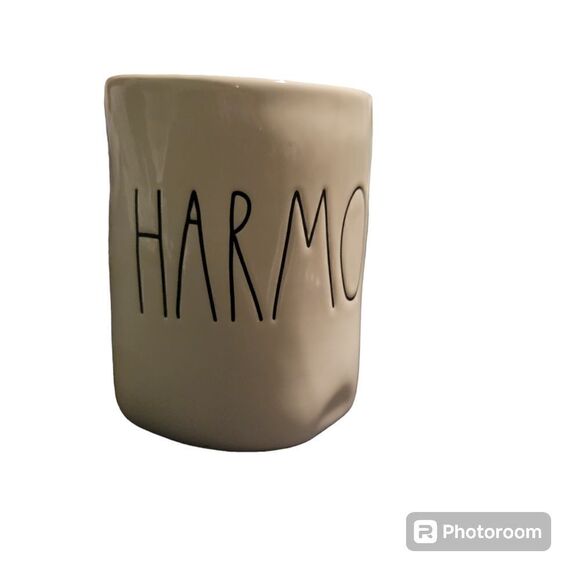 RAE DUNN "HARMONY" COFFEE CUP.  ^ - Picture 3 of 5
